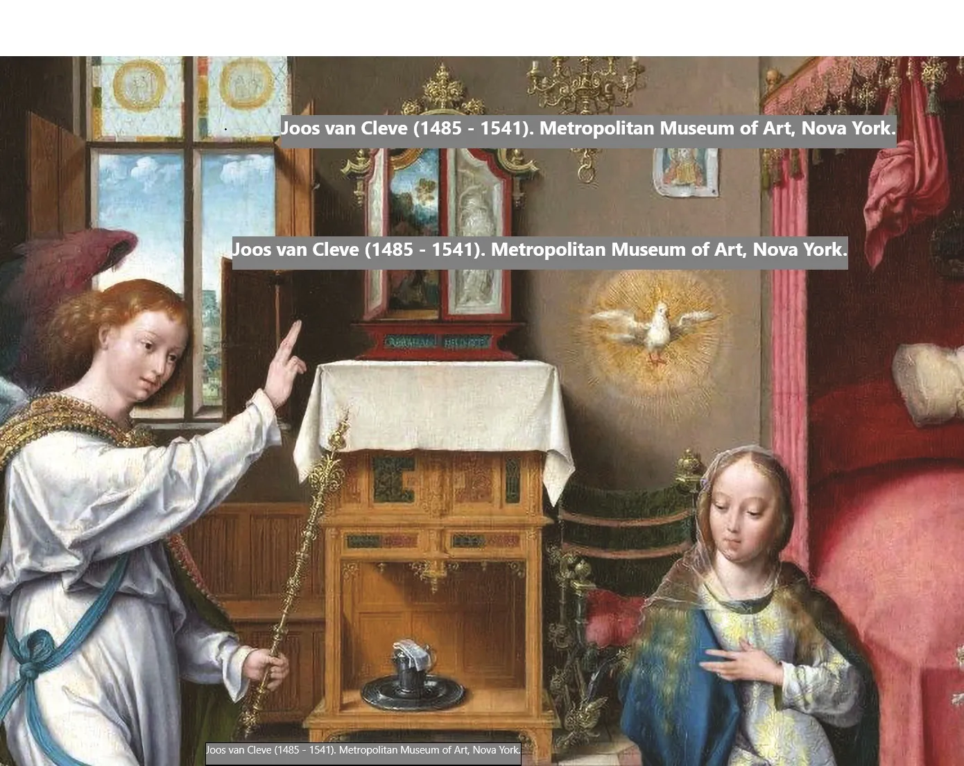 “O Anjo do Senhor Anunciou a Maria e Ela concebeu do Espírito Santo”