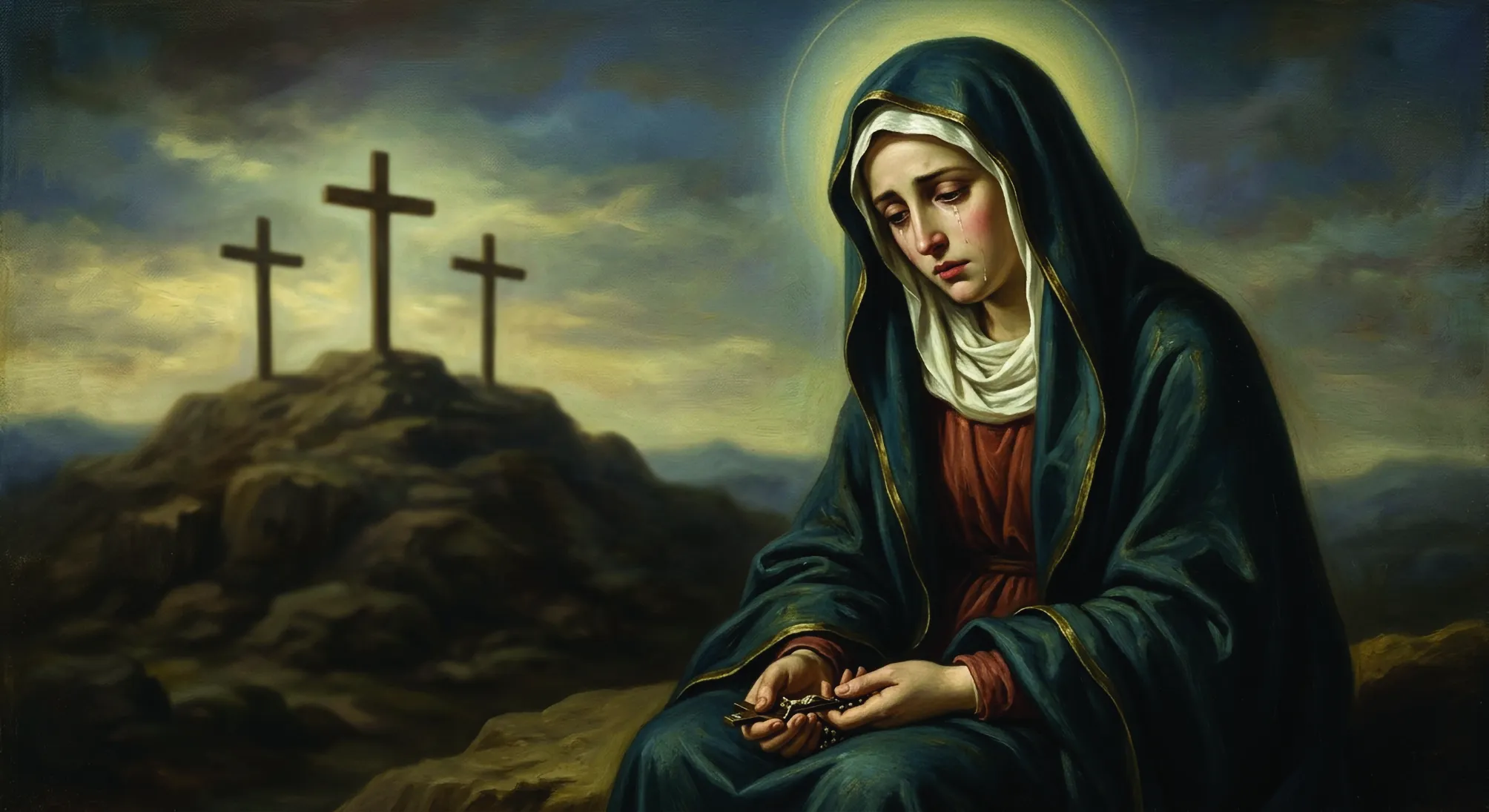 Nossa Senhora nos ensina a  perseverança na fé intrépida