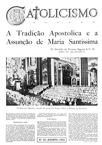 Catolicismo nº 20 — agosto de 1952