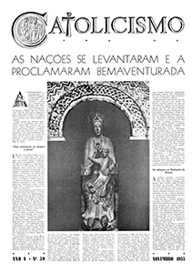 Catolicismo nº 59 — novembro de 1955