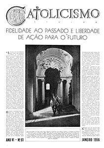 Catolicismo nº 61 — janeiro de 1956