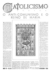 Catolicismo nº 62 — fevereiro de 1956