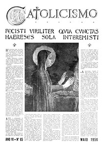 Catolicismo nº 65 — maio de 1956