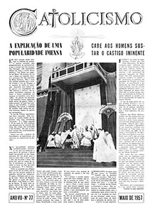 Catolicismo nº 77 — maio de 1957