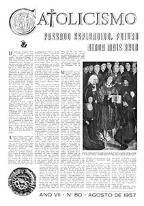 Catolicismo nº 80 — agosto de 1957