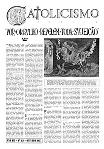 Catolicismo nº 82 — outubro de 1957