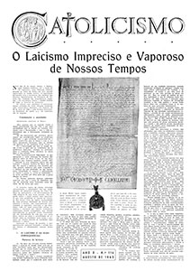 Catolicismo nº 116 — agosto de 1960