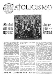 Catolicismo nº 133 — janeiro de 1962