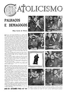 Catolicismo nº 141 — setembro de 1962