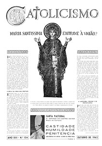 Catolicismo nº 154 — outubro de 1963