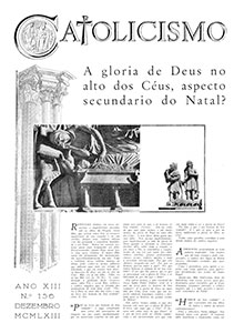 Catolicismo nº 156 — dezembro de 1963