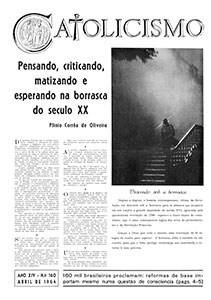 Catolicismo nº 160 — abril de 1964