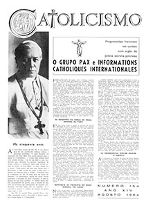 Catolicismo nº 164 — agosto de 1964