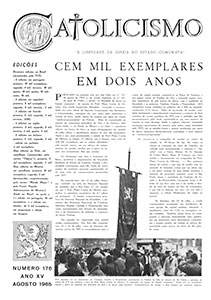 Catolicismo nº 176 — agosto de 1965