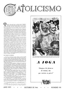 Catolicismo nº 190 — outubro de 1966