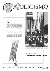 Catolicismo nº 223 — julho de 1969