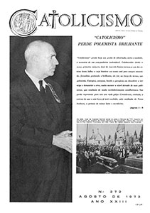 Catolicismo nº 272 — agosto de 1973