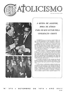 Catolicismo nº 273 — setembro de 1973