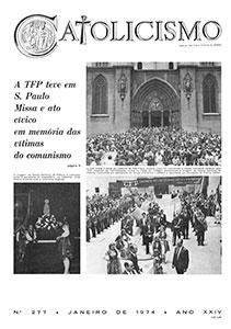 Catolicismo nº 277 — janeiro de 1974