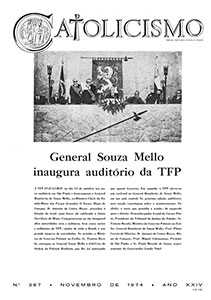 Catolicismo nº 287 — novembro de 1974