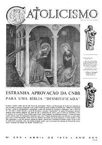 Catolicismo nº 292 — abril de 1975