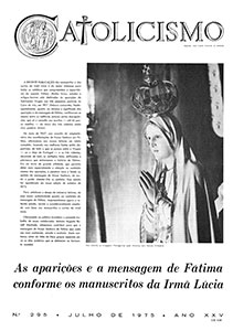 Catolicismo nº 295 — julho de 1975
